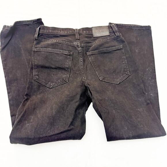 Denim Forum The Arlo High Rise Straight Denim Jeans Button Fly Size 25 x 28L - Picture 5 of 9